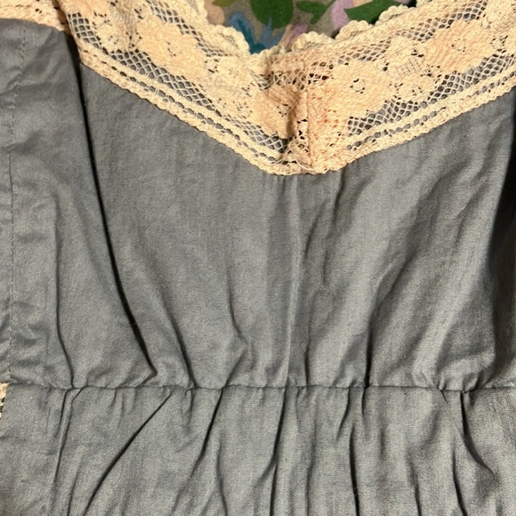 Anthropologie pink and gray camisole - Picture 3 of 4